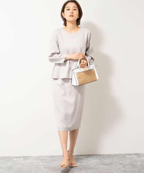 PAOLA NUTTI  （パオラヌッティ）の「【PAOLA NUTTI/パオラヌッティ】ストロー調レザートートS（トートバッグ・レディース・ホワイト系その他4/ブラック系その他3・FREE）」の13枚目の写真