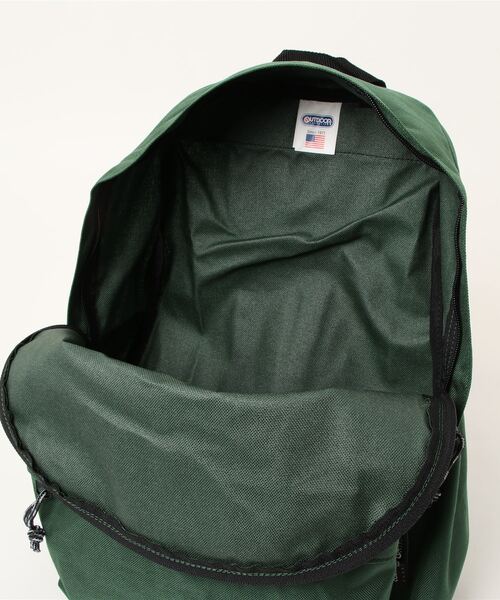 OUTDOOR PRODUCTS(アウトドアプロダクツ)の「★ OUTDOOR PRODUCTS★DAYPACK M 15.4L(バックパック/リュック・レディース・ブラック/ベージュ/パープル/ネイビー/グレー/グリーン/ピンク/バーガンディー/レッド・FREE)」の12枚目の写真