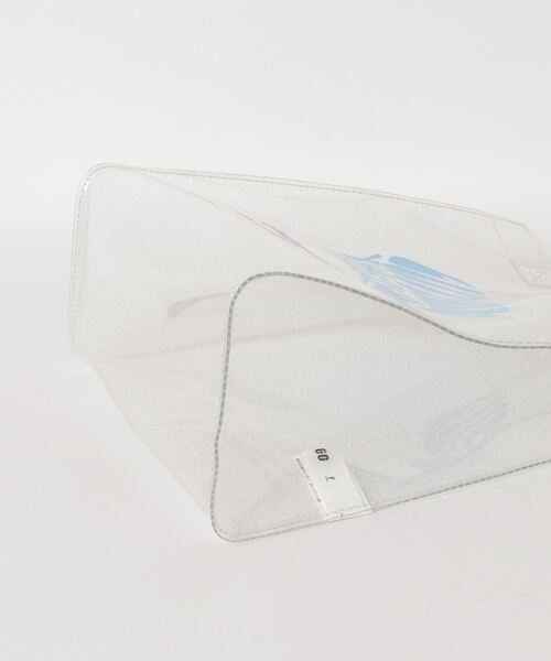 WEGO（ウィゴー）の「WEGO/ミニクリアトート（トートバッグ・レディース・ブラック/その他1/ホワイト系その他・FREE）」の15枚目の写真