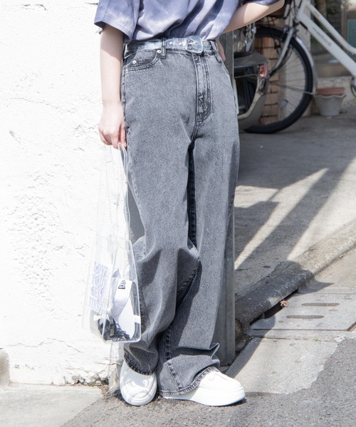 WEGO（ウィゴー）の「WEGO/ミニクリアトート（トートバッグ・レディース・ブラック/その他1/ホワイト系その他・FREE）」の19枚目の写真