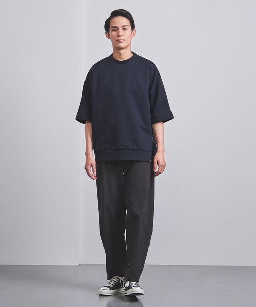EN ROUTE(アンルート)の「<EN ROUTE(アンルート)> コットン/ポリエステル ダンボールニット ショートスリーブ(Tシャツ/カットソー・メンズ・ブラック/ネイビー・1/2/3)」の15枚目の写真