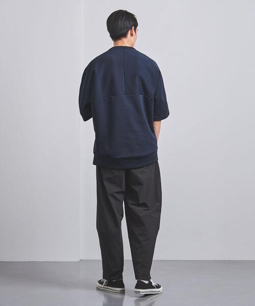 EN ROUTE(アンルート)の「<EN ROUTE(アンルート)> コットン/ポリエステル ダンボールニット ショートスリーブ(Tシャツ/カットソー・メンズ・ブラック/ネイビー・1/2/3)」の17枚目の写真