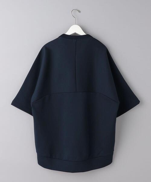EN ROUTE(アンルート)の「<EN ROUTE(アンルート)> コットン/ポリエステル ダンボールニット ショートスリーブ(Tシャツ/カットソー・メンズ・ブラック/ネイビー・1/2/3)」の19枚目の写真