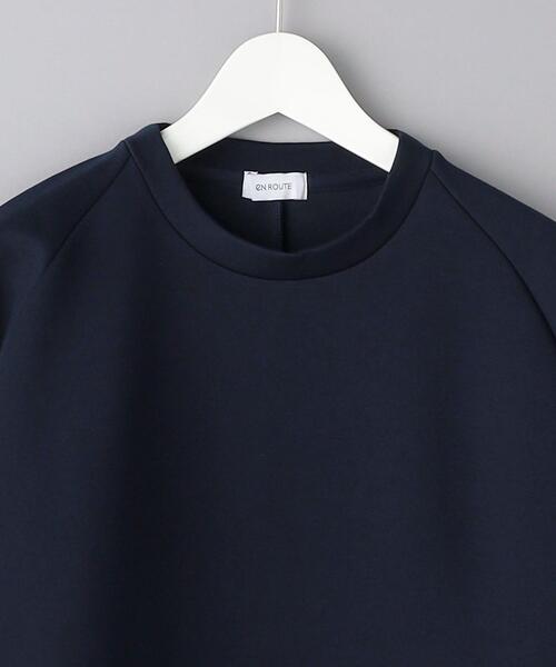 EN ROUTE(アンルート)の「<EN ROUTE(アンルート)> コットン/ポリエステル ダンボールニット ショートスリーブ(Tシャツ/カットソー・メンズ・ブラック/ネイビー・1/2/3)」の20枚目の写真