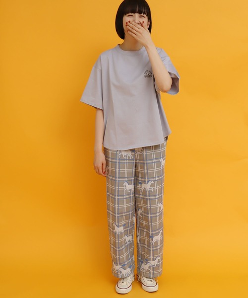 didizizi(ディディジジ)の「馬チェックJQ PT(その他パンツ・レディース・ベージュ/グリーン・FREE)」の16枚目の写真