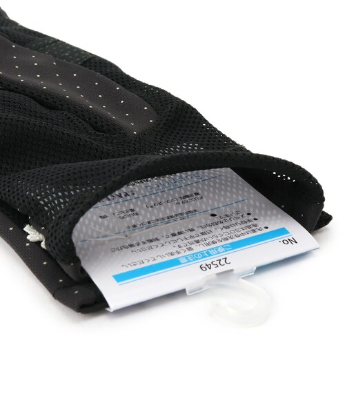 DRESKIP（ドレスキップ）の「◆【ソフィスタ/接触冷感】ショート指切りアームカバー（その他小物・レディース・ブラック系1/ブラック/アイボリー系1・00）」の8枚目の写真