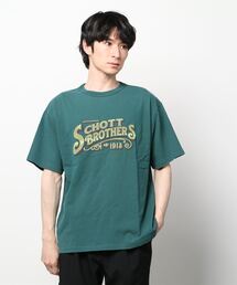 schott | SCH-SCHOTT BROTHERS PIGMENT T-SHIRT/ショット ブラザーズ ピグメント Tシャツ(Tシャツ/カットソー)