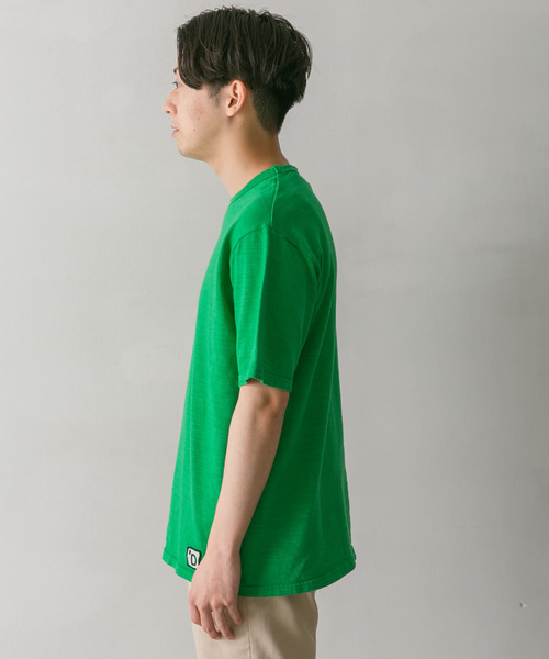URBAN RESEARCH DOORS（アーバンリサーチドアーズ）の「melelana　半袖T-shirts（Tシャツ/カットソー・メンズ・ホワイト/ネイビー/イエロー/グリーン・MEDIUM/LARGE）」の6枚目の写真