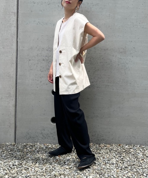 cygne タックジレ 東京ポップアップ ダックジレ Marine｜Cygne