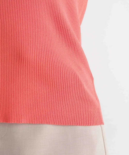 Andemiu（アンデミュウ）の「リブスキッパーニット279658（ニット/セーター・レディース・ホワイト/ブラック/オレンジ/ブルー・FREE）」の19枚目の写真