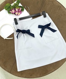 ポケットリボン付ミニSK