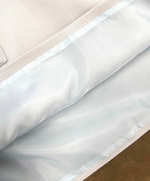 SPIGA（スピーガ）の「ポケットリボン付ミニSK（スカート・レディース・ネイビー系/グレー/ブルー・SMALL/MEDIUM）」の15枚目の写真