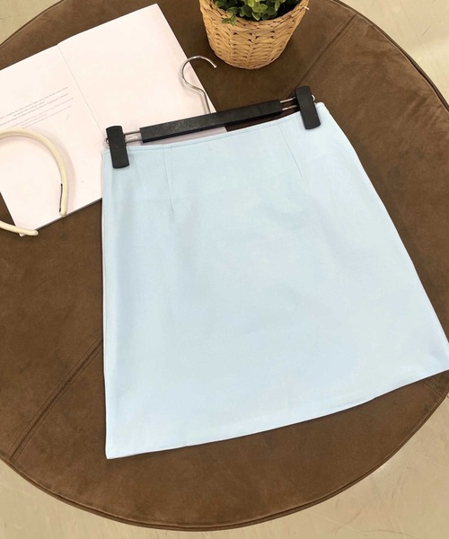 SPIGA（スピーガ）の「ポケットリボン付ミニSK（スカート・レディース・ネイビー系/グレー/ブルー・SMALL/MEDIUM）」の12枚目の写真