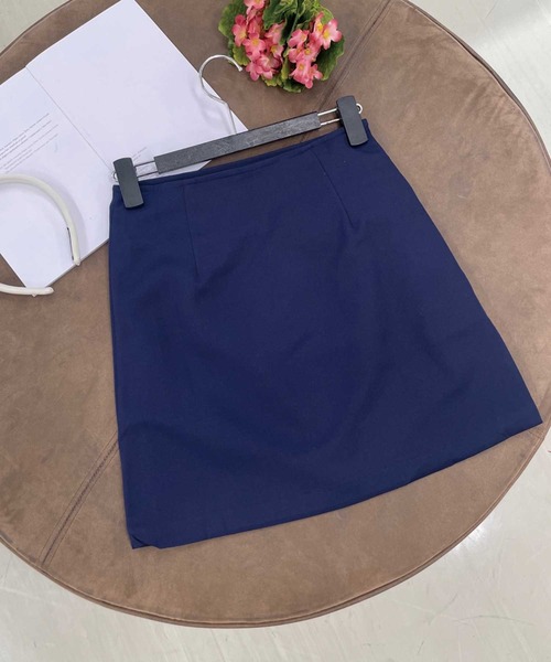 SPIGA（スピーガ）の「ポケットリボン付ミニSK（スカート・レディース・ネイビー系/グレー/ブルー・SMALL/MEDIUM）」の11枚目の写真