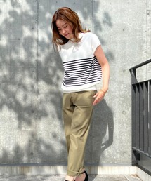 INED | 【イスラエルGIZA綿】ホールガーメント(R)コットンニット(ニット/セーター)