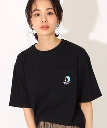 親子お揃い 夏モチーフ刺繍Tシャツ 6833A