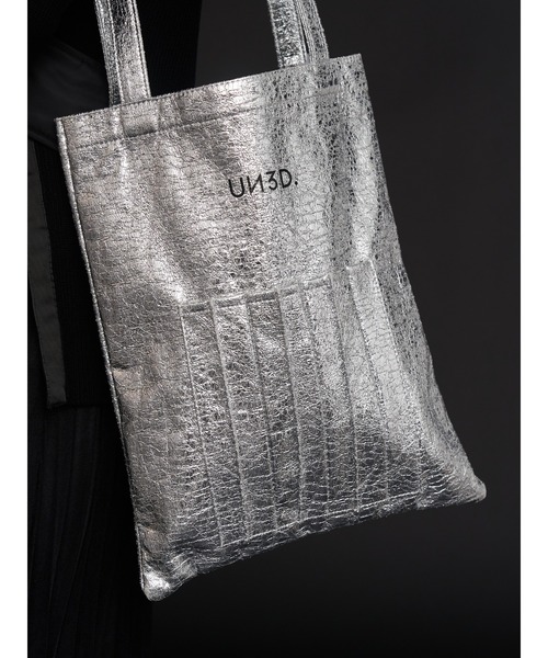 ORIGAMI POCKET TOTE R / オリガミポケットラメトート（トートバッグ