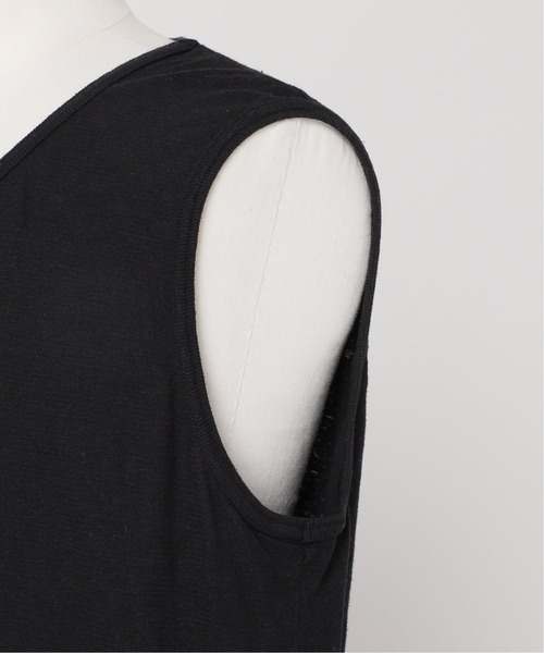 417 EDIFICE(フォーワンセブンエディフィス)の「【Phatee / ファッティー】 別注ヘンプタンクトップ(タンクトップ・メンズ・ブラック/アイボリー・MEDIUM/LARGE/X-LARGE)」の9枚目の写真