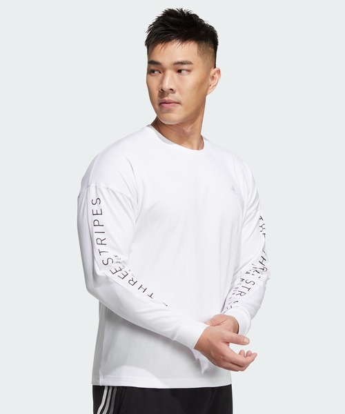 セール】ワーディング 長袖Tシャツ（ジェンダーニュートラル