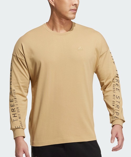 メッシュ長袖TシャツジェンダーニュートラルロンT/adidasOriginals アディダス Adilenium シーズン2 オーバーサイズ グラフィック