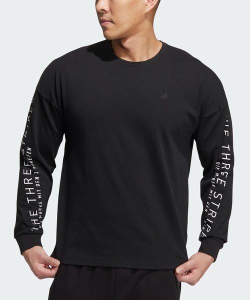 adidas ロンＴ アディカラー クラシックス スリーストライプス 長袖Tシャツ