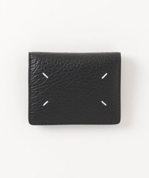 Maison Margiela(メゾンマルジェラ)の「Maison Margiela CARD HOLDER BI FOLD(名刺入れ・レディース・ブラック・FREE)」の1枚目の写真