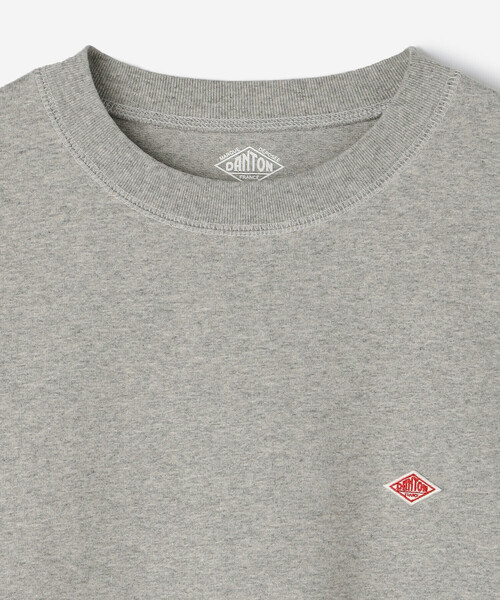 DANTON（ダントン）の「DANTON | コットンジャージー クルーネックTシャツ MEN（Tシャツ/カットソー・メンズ・グレー/ホワイト/グリーン/ホワイト系その他5・42/40/44）」の18枚目の写真