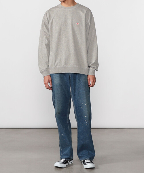 DANTON（ダントン）の「DANTON | コットンジャージー クルーネックTシャツ MEN（Tシャツ/カットソー・メンズ・グレー/ホワイト/グリーン/ホワイト系その他5・42/40/44）」の11枚目の写真