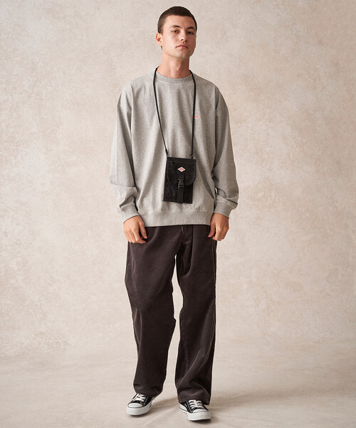 DANTON（ダントン）の「DANTON | コットンジャージー クルーネックTシャツ MEN（Tシャツ/カットソー・メンズ・グレー/ホワイト/グリーン/ホワイト系その他5・42/40/44）」の7枚目の写真