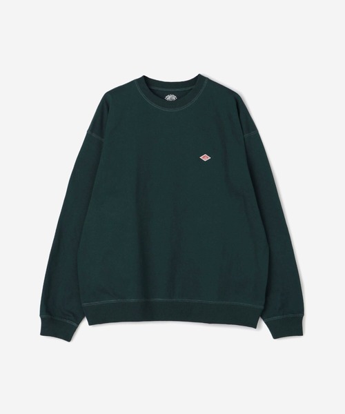 DANTON（ダントン）の「DANTON | コットンジャージー クルーネックTシャツ MEN（Tシャツ/カットソー・メンズ・グレー/ホワイト/グリーン/ホワイト系その他5・42/40/44）」の4枚目の写真