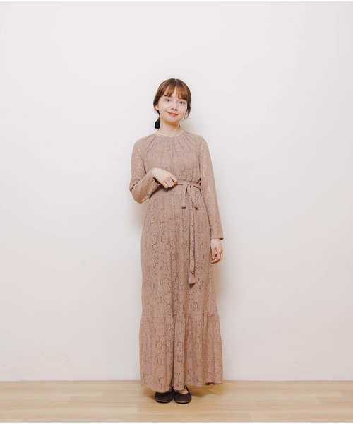 flower（フラワー）の「プレイフルレースワンピース（ワンピース・レディース・ブラウン/グリーン・FREE）」の22枚目の写真