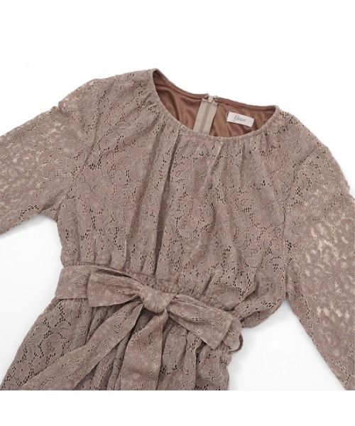 flower（フラワー）の「プレイフルレースワンピース（ワンピース・レディース・ブラウン/グリーン・FREE）」の10枚目の写真