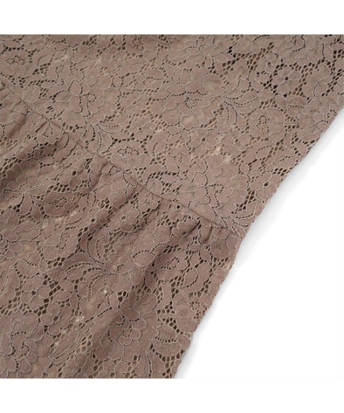 flower（フラワー）の「プレイフルレースワンピース（ワンピース・レディース・ブラウン/グリーン・FREE）」の12枚目の写真