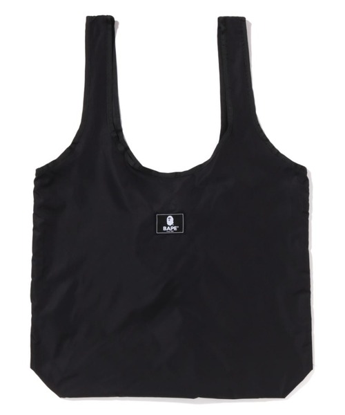 A BATHING APE(アベイシングエイプ)の「WEB限定/BUSY WORKS ECO BAG M BAPEC(エコバッグ/サブバッグ・メンズ・ブラック・FREE)」の5枚目の写真