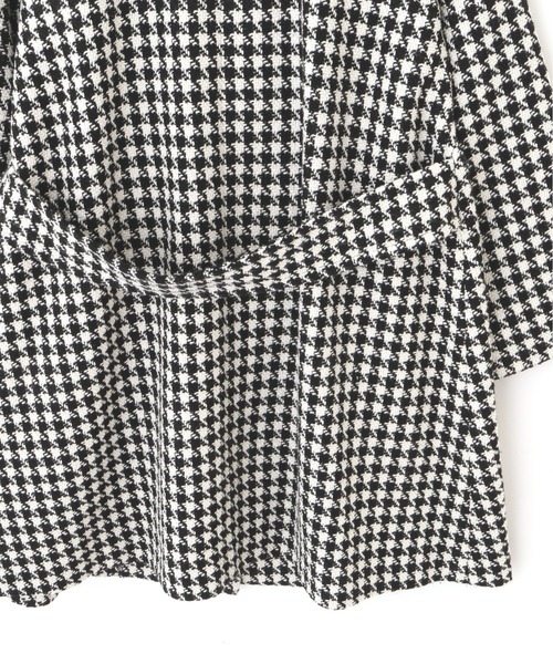 PROPORTION BODY DRESSING（プロポーションボディドレッシング）の「＜Ｅ＞千鳥柄ショールカラーミドルコート / 1212253901（チェスターコート・レディース・ブラック系その他・MEDIUM/SMALL）」の11枚目の写真