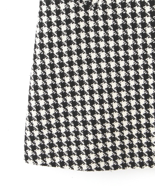 PROPORTION BODY DRESSING（プロポーションボディドレッシング）の「＜Ｅ＞千鳥柄ショールカラーミドルコート / 1212253901（チェスターコート・レディース・ブラック系その他・MEDIUM/SMALL）」の12枚目の写真