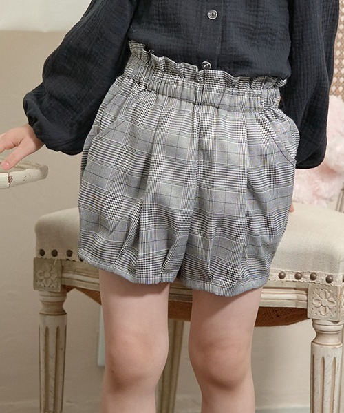 Lycee mine(リセマイン)の「選べる2パターンアソートショートパンツ(その他パンツ・キッズ・ブラック/グレー/マスタード/モカ・110cm/100cm/120cm/130cm/140cm/150cm)」の12枚目の写真