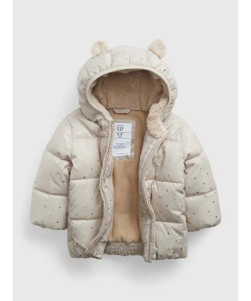 GAP（ギャップ）の「裏ボア パファージャケット (ベビー)（ダウンジャケット/コート・キッズ・その他・6-12M/12-18M/18-24M）」の4枚目の写真