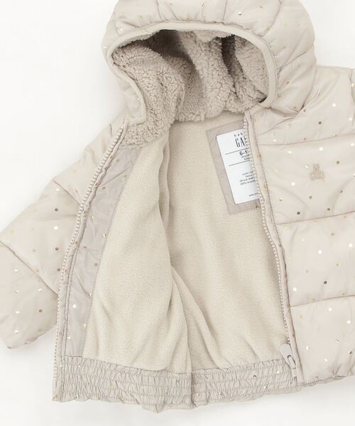 GAP（ギャップ）の「裏ボア パファージャケット (ベビー)（ダウンジャケット/コート・キッズ・その他・6-12M/12-18M/18-24M）」の6枚目の写真