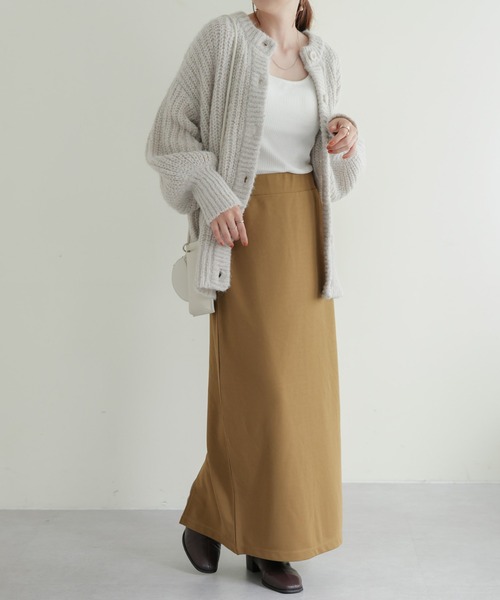 DISCOAT（ディスコート）の「リップルナロースカート（スカート・レディース・ブラック/ダークグリーン/ピンク/オレンジ/モカ・SMALL/MEDIUM/LARGE）」の15枚目の写真