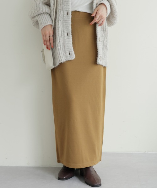 DISCOAT（ディスコート）の「リップルナロースカート（スカート・レディース・ブラック/ダークグリーン/ピンク/オレンジ/モカ・SMALL/MEDIUM/LARGE）」の17枚目の写真