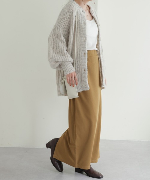 DISCOAT（ディスコート）の「リップルナロースカート（スカート・レディース・ブラック/ダークグリーン/ピンク/オレンジ/モカ・SMALL/MEDIUM/LARGE）」の14枚目の写真