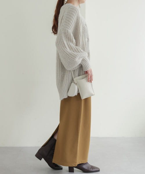 DISCOAT（ディスコート）の「リップルナロースカート（スカート・レディース・ブラック/ダークグリーン/ピンク/オレンジ/モカ・SMALL/MEDIUM/LARGE）」の16枚目の写真