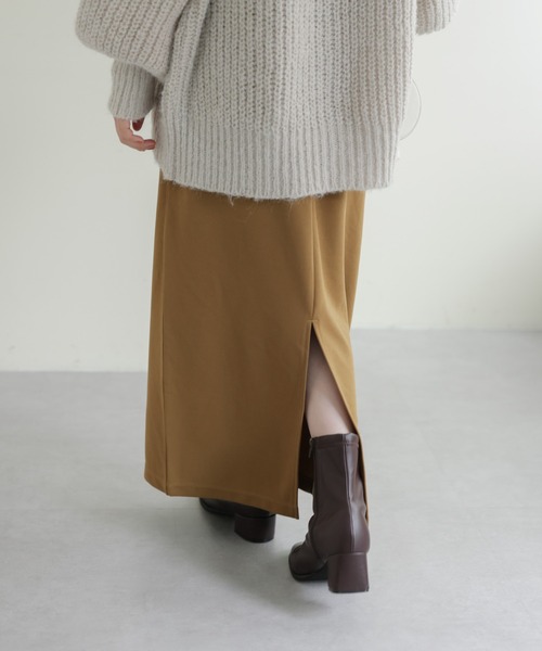 DISCOAT（ディスコート）の「リップルナロースカート（スカート・レディース・ブラック/ダークグリーン/ピンク/オレンジ/モカ・SMALL/MEDIUM/LARGE）」の19枚目の写真