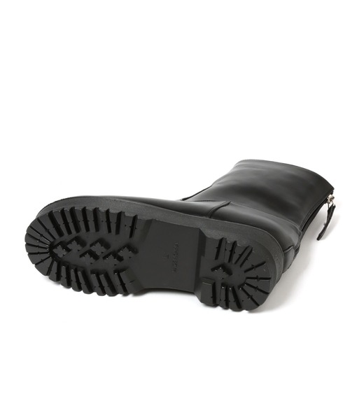 repipi armario（レピピ アルマリオ）の「バックZIPブーツ（ブーツ・キッズ・ホワイト/ブラック・MEDIUM/LARGE）」の10枚目の写真