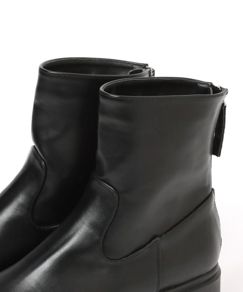 repipi armario（レピピ アルマリオ）の「バックZIPブーツ（ブーツ・キッズ・ホワイト/ブラック・MEDIUM/LARGE）」の14枚目の写真