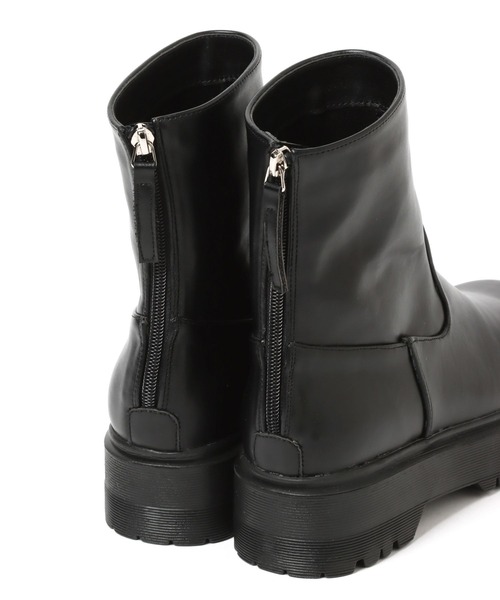 repipi armario（レピピ アルマリオ）の「バックZIPブーツ（ブーツ・キッズ・ホワイト/ブラック・MEDIUM/LARGE）」の17枚目の写真