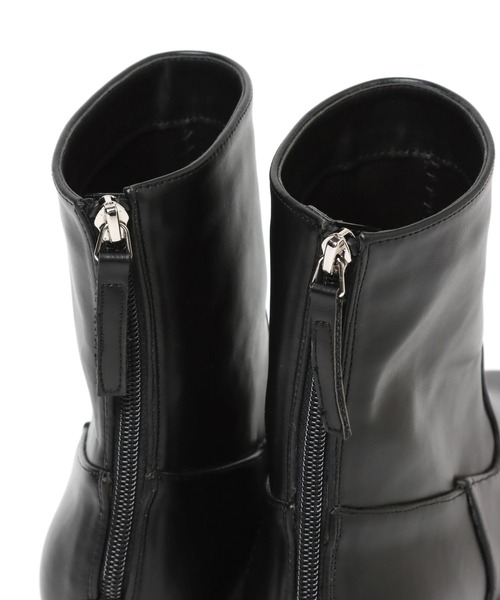 repipi armario（レピピ アルマリオ）の「バックZIPブーツ（ブーツ・キッズ・ホワイト/ブラック・MEDIUM/LARGE）」の18枚目の写真