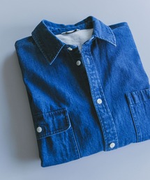 URBAN RESEARCH DOORS | デニムレギュラーカラーシャツ(シャツ/ブラウス)
