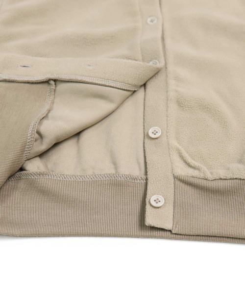 THE CASUAL（カジュアル）の「ドルマンスリーブ2WAYフリースカーデ（カーディガン/ボレロ・キッズ・ブラック/ダークグリーン/ベージュ/ネイビー/グレイッシュベージュ/チャコール・110cm/120cm/130cm/140cm/150cm/160cm）」の13枚目の写真